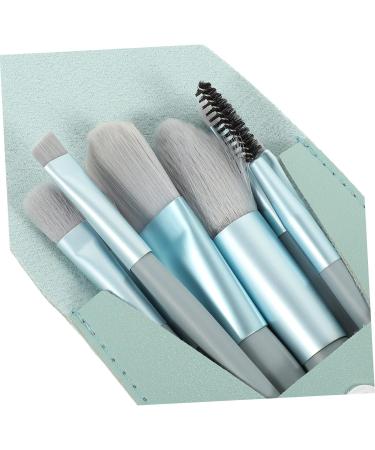 minkissy 2 Sets Travel Makeup Foundation Brush for Makeup Eyeshadow Brush Cosmetic Brush Mini Makeup Ladies Suits Lip Brush Girls Beauty Miss Morandi Wooden Handle Fiber Wool - Buy Online on GoSupps.com
