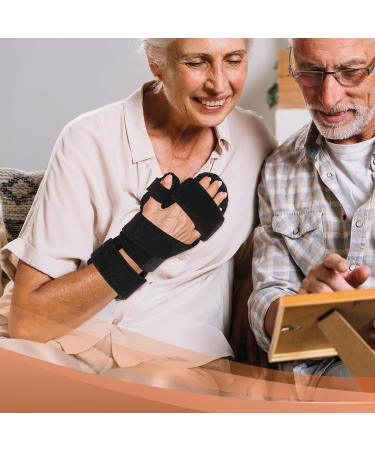 Resting Hand Splint | Full Hand Brace with Finger Support | Ideal for Stroke Rheumatoid Arthritis & Finger Contractures | Left/Right Hand Fit | M Mesh M - Buy Online on GoSupps.com