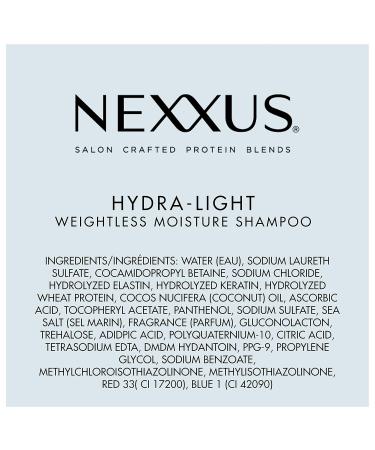 Nexxus Hydra-Light Weightless Moisture Shampoo for Oily Hair | Silicone-Free | 13.5 oz - International Shipping Available - Buy Online on GoSupps.com