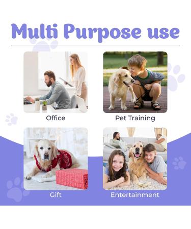 Suhsai Dog Keys - 30 Sec Voice Recording & Buzzer | 4PC Dog Communication Buttons | Clear Playback & Circuit Key Set - Buy Online on GoSupps.com