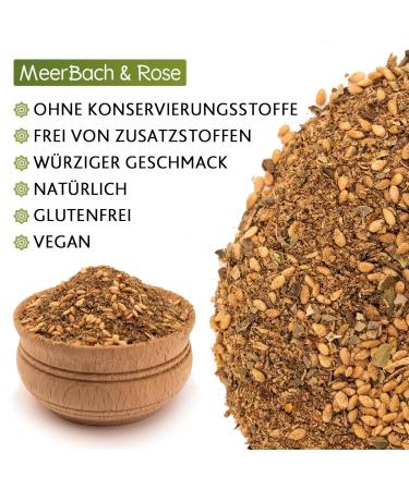 Authentic Zaatar Spice - 100g All-Natural Mixture Handcrafted in Germany | Pure & Additive-Free Oriental Seasoning - Buy Online on GoSupps.com