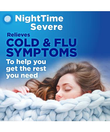 Amazon Basic Care Severe Cold and Flu Relief Combo Pack - 24oz Day & Night Liquid Medicine - Buy Online on GoSupps.com