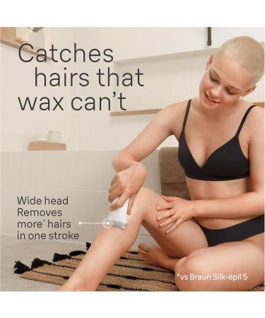 Braun Silk- pil 7 Epilator with Wide Head for Easy Hair Removal Wet & Dry Lasting Smooth Skin with Lady Shaver Head & Trimmer Comb Body Mini Shaver 7-441 White/Silver SE7-441 - Buy Online on GoSupps.com