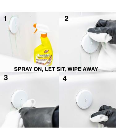 Goof Off RustAid Bathroom Rust Stain Remover  22 oz. Spray Bottle (ESX20005) - Buy Online on GoSupps.com