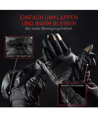 The Heat Company Heat 3 Smart Gloves - Innovative Women's Ski Gloves & F ustlings for Winter Sports - Black Size 6 - Buy Online on GoSupps.com