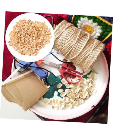 NUOBESTY 1 Pistachio Shell Decorative Painting Diy Materials Kids Crafts Material Child Supplies Artificial As Shown 2X1.2CM - Buy Online on GoSupps.com