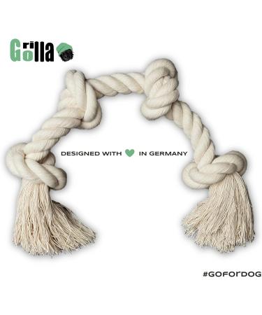 Go Rilla Dog Rope Toys Set for Medium/Large Dogs | Interactive Chicken Stuffed Toys | Durable & Cleaning-Friendly | Perfect for Puppies! - Buy Online on GoSupps.com