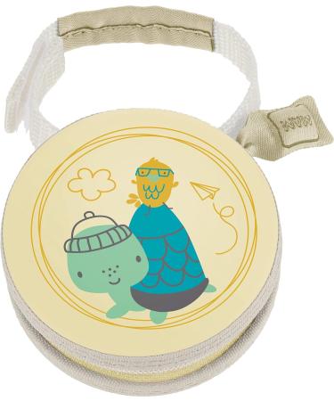 MAM Pod Dummy Bag - Turtle Yellow/Tortoise - Convenient Storage for 2 Dummies with Velcro Fastener - Buy Online on GoSupps.com
