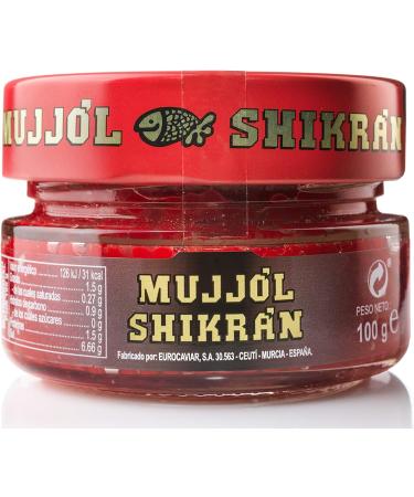 Eurocaviar - Shikran - Mullet Roe Caviar Pearls Red 3.52 oz 100 g  - Buy Online on GoSupps.com