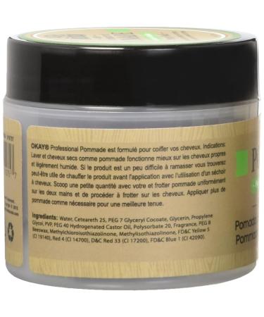 OKAY for MEN Pomade Super Hold 4oz | Strong Hold Hair Styling Gel - International Shipping Available - Buy Online on GoSupps.com