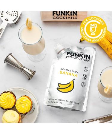 Funkin Pro Banana Fruit Puree - 1kg | Premium Quality | Shop Now! - Buy Online on GoSupps.com