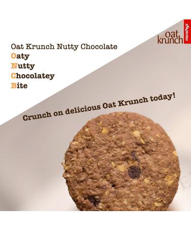 Munchy's Oat Krunch Biscuit - Dark Chocolate Flavour Crunchy Oat Biscuit Snacks 208g (Pack of 2) HALAL - Buy Online on GoSupps.com