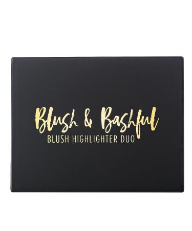 Belle Beauty Blush & Bashful Cream Blush and Highlighter Duo - Blossom 0.19 oz - Natural & Paraben Free - Buy Online on GoSupps.com