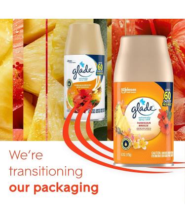 Glade Automatic Spray Refill Hawaiian Breeze 6.2 Oz 3 Count - Home and Bathroom Air Freshener - Buy Online on GoSupps.com