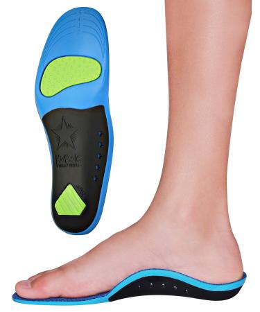 Children's Memory Foam Starry Shield Arch Support Insole for Comfort  Cushion & Arch Support by KidSole ((24 CM) Kids Size 2-6)