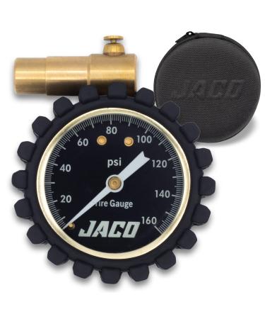 JACO RDX-160 Presta Tire Pressure Gauge for Bikes (10-160 PSI) | Road Bike & BMX Series