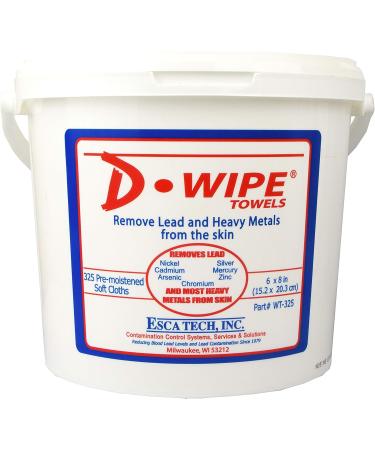 Lead Removing Disposable Wipes - 325 Wipes - WT-325 - Buy Online on GoSupps.com