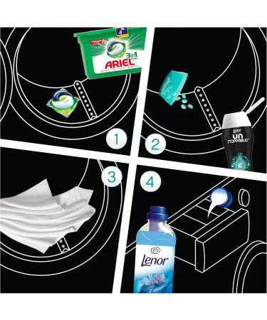 Lenor UNstoppables 62 Washes (6 x 140 g) Fragrance Beads for Garments with Ariel Scent - Buy Online on GoSupps.com