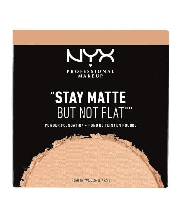 NYX Stay Matte But Not Flat Powder Foundation - Soft Beige | Full Coverage Formula - Buy Online on GoSupps.com