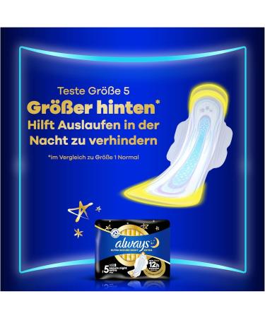 Always Ultra Binding Ladies Size 2 Long - 10 Super Absorbent Winged Pads Odor-Neutralizing Protection | 1 Pack - Buy Online on GoSupps.com