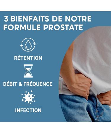PROSTATE FORMULA | Squash Saw Palmetto Nettle Shatavari | Retention Flow Frequency | 60 Capsules | Made in France | Food Supplement - Buy Online on GoSupps.com