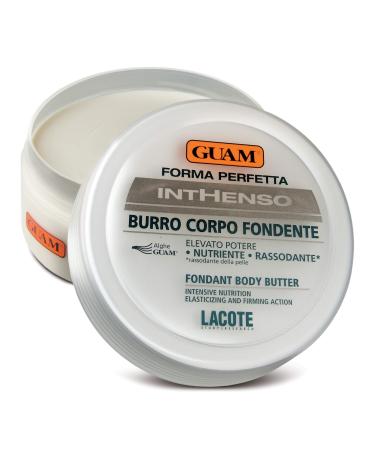 Guam inthenso body butter delicately melting body cream with high nourishing and tightening effect for dry and dehydrated skin made in Italy 250 ml pack