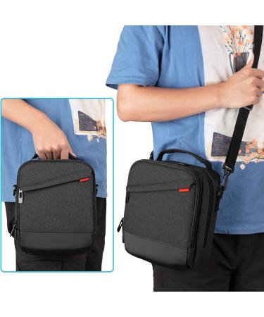 CURMIO Insulin Cooler Travel Case - Diabetes Supplies Bag with Shoulder Strap for Insulin Pen, Glucose Meter, and Diabetic Supplies- Black (Bag Only) - Patented Design - Buy Online on GoSupps.com