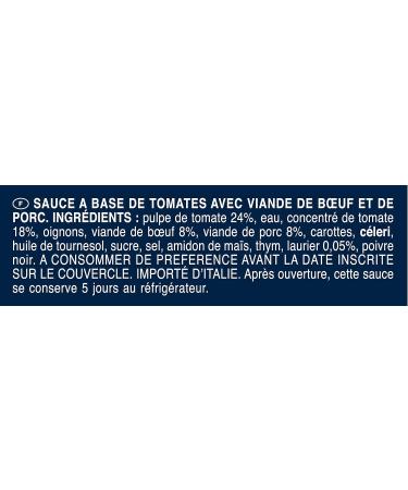 Barilla Bolognese Sauce 400g - Buy Online on GoSupps.com