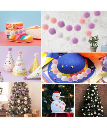 Amaxiu 30Pcs Cat Toy Balls Soft Kitten Pompom Ball Indoor Cats Interactive Ball Toys 3cm/1.18in Queit Cat Ball Cat Pom Pom Balls for Pet Play Pursue Roll Fetch Pink and Purple - Buy Online on GoSupps.com
