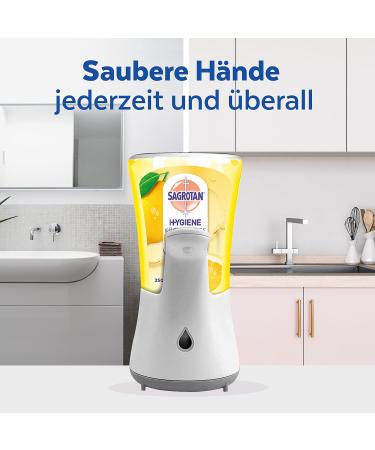 Sagrotan No-Touch Refill Kitchen Soap Citrus - 5 x 250 ml Automatic Dispenser Hand Soap | Buy Internationally - Buy Online on GoSupps.com