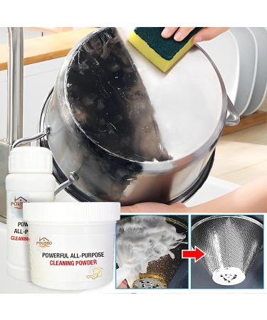 Powerful Kitchen All-Purpose Powder Cleaner Kitchen Cleaning Powder for Grease Kitchenware Stubborn Stains Cleaner /111 - Buy Online on GoSupps.com