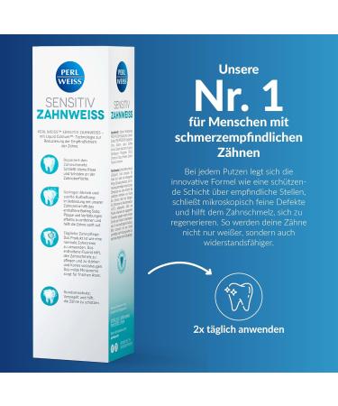  PERL WEISS Perlweiss Sensitiv Teeth Whitening for sensitive teeth 75 ml - Buy Online on GoSupps.com