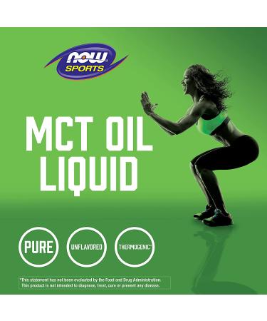 NOW Sports MCT Oil 14g - 32oz Liquid for Weight Management - Buy Online on GoSupps.com