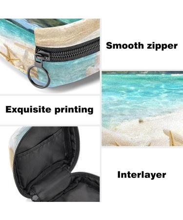 Beach Mussels Seestern Women's Storage Bags | Durable Pocket for Menstrual Cup & Breastfeeding Pad - Ideal for Teen Girls - Buy Online on GoSupps.com