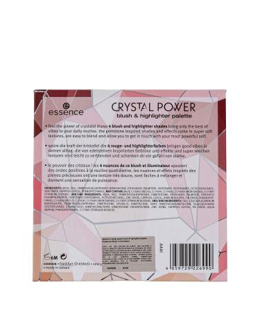 Essence Crystal Power Blush & Highlighter Palette - Shop Internationally for Radiant Glow - Buy Online on GoSupps.com