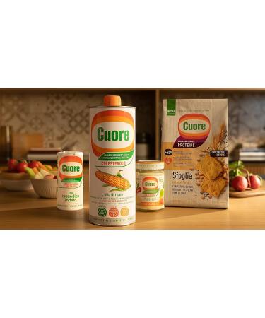 Cuore Italian Mayonnaise Vegetable Based Condiment 180g No Eggs! Vegan! - Buy Online on GoSupps.com