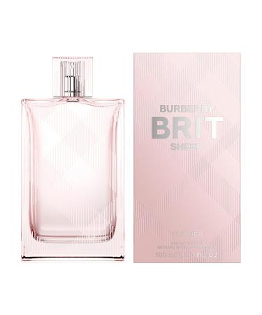 Burberry Brit Sheer Eau de Toilette Women's Floral Perfume With Notes of Black Grape Pink Peony & White Musk Long Lasting Fragrance 3.3 Fl Oz (Pack of 1) - Buy Online on GoSupps.com
