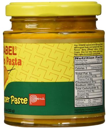 Doa Isabel Aji Amarillo Molido (Yellow Hot Pepper Paste) 7.5oz - Authentic Peruvian Flavor! - Buy Online on GoSupps.com
