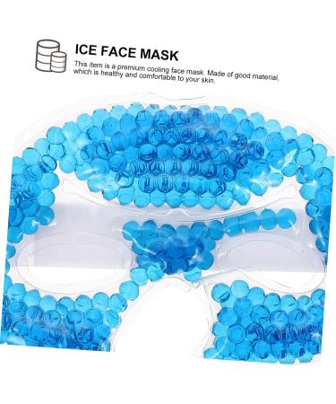 of 2 PVC Shading Sleeping Eye Eye Face with Cold Compress Beauty Accessories Cooling Eye Cover Eye Protection Grain Beauty Products - Buy Online on GoSupps.com
