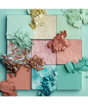  TianWlio Long-lasting multicolor eyeshadow palette 9 colors long-lasting purple eyeshadow multicolor eyeshadow palette with glitter and sparkles - Buy Online on GoSupps.com