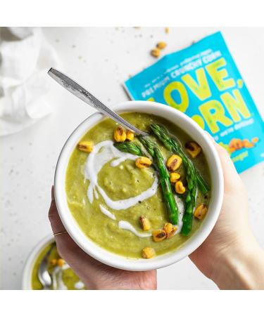 LOVE CORN Salt & Vinegar Snack | Crunchy Corn | 1.6oz x10 bags | Non-GMO, Gluten-Free, Plant Based, Low-Sugar - Buy Online on GoSupps.com