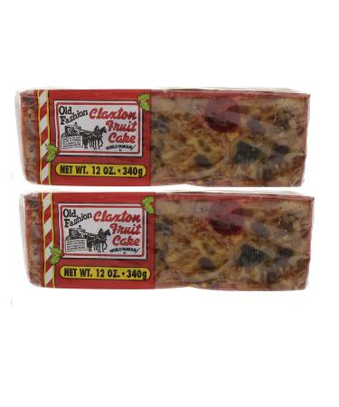Claxton Old Fashion Holiday Fruit Cake 24 Oz. - Delicious and Festive Treat for the Holidays - Buy Online on GoSupps.com