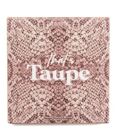 Colourpop That's Taupe Eyeshadow Palette - Nudes & Neutrals Matte Metallic | Cruelty-Free - Buy Online on GoSupps.com