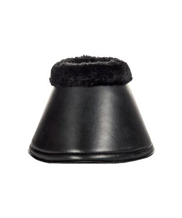 HKM 7542 Isa bell boots made of imitation leather jumping boots glitter effect black SL Black