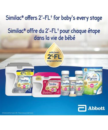 Similac Pro-Advance Step 2 Baby Formula 6-24 months with 2'-FL. Immune Support Innovation: 2'-FL Ready-to-Feed 16x235mL (Package May Vary) - Buy Online on GoSupps.com