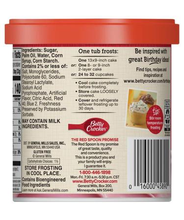Betty Crocker Cherry Chip Cake Mix and Frosting Bundle - Cherry 4 Piece Set - Buy Online on GoSupps.com