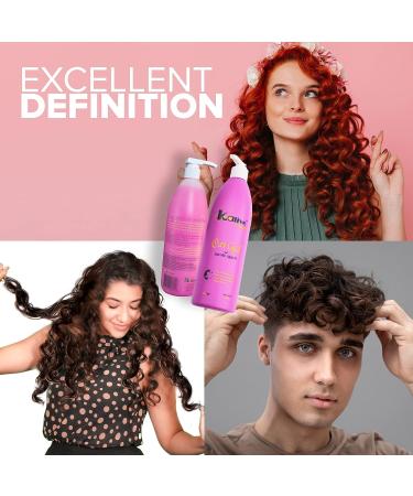KALIVE Curl Gel 16 oz - Defines all Curl Types for Women with Natural or Permed Hair - Buy Online on GoSupps.com