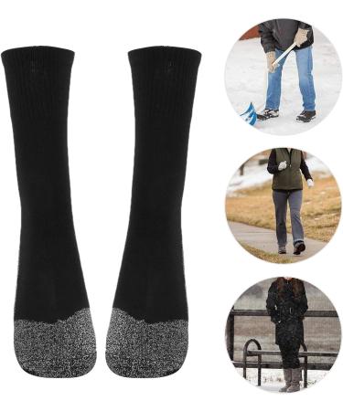 ThermoSocks: Heated Foot Warmers for Hiking & Skiing - 2 Pairs of Aluminized Fiber Nylon - Buy Online on GoSupps.com