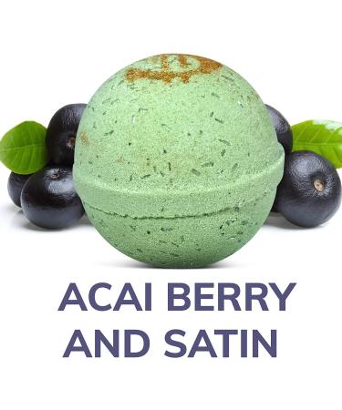 Bath Bomb Money Scent with Real Money Inside - Up to $100 Cash Surprise Gift | Acai Berries and Satin Fragrance for Women - Buy Online on GoSupps.com