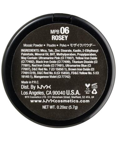 Buy Nyx Mosaic Powder Blush Rosey | International Shipping & Best Price - Buy Online on GoSupps.com